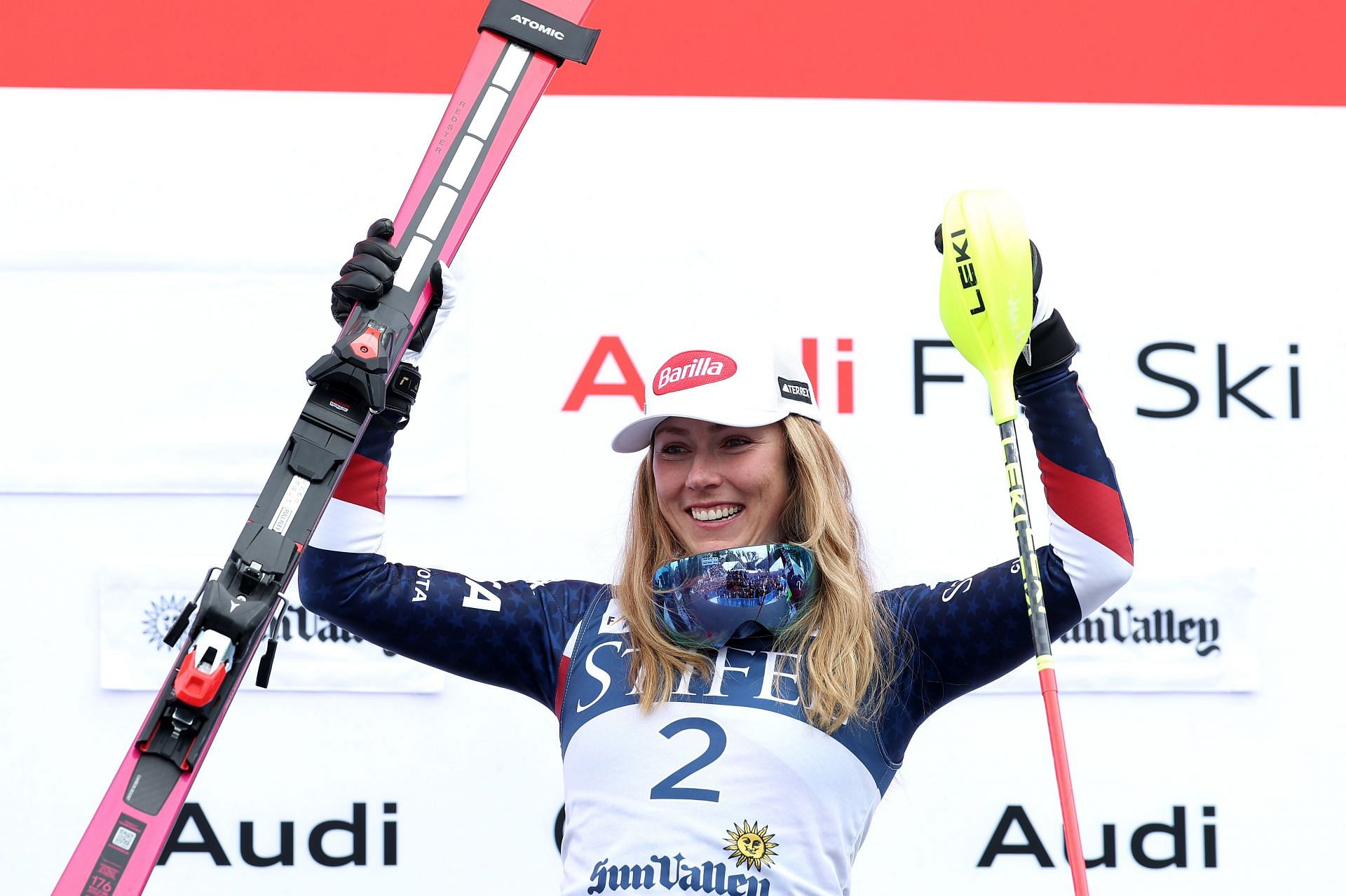 Shiffrin at the FIS World Cup Finals (Image Source: Getty)